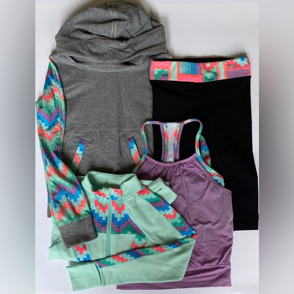 Ivivva Toddler Girl 4 pcs Matching Set Size: 4